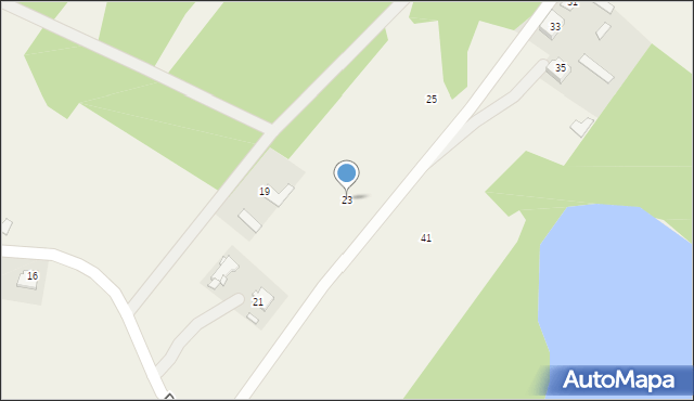 Cmolas, Dąbrówka Wschodnia, 23, mapa Cmolas