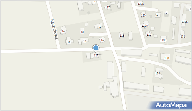 Dąbcze, Dąbcze, 127, mapa Dąbcze