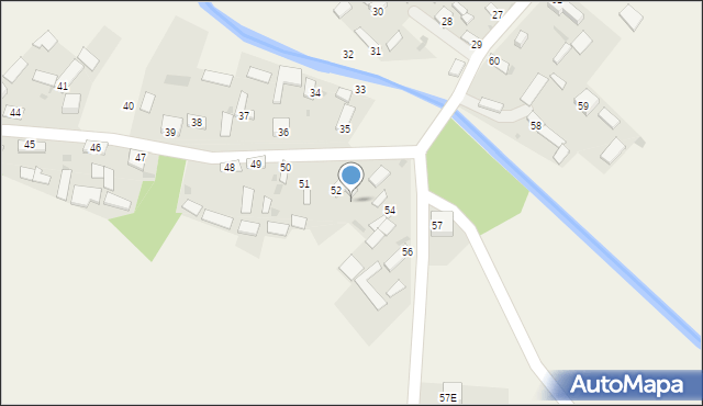 Dąbek, Dąbek, 53, mapa Dąbek