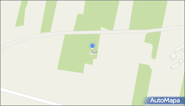 Dąbek, Dąbek, 77d, mapa Dąbek