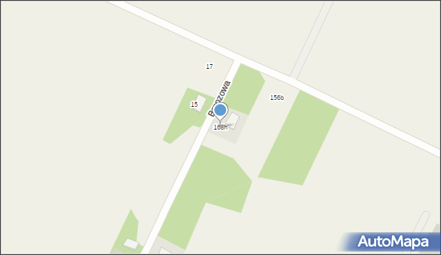 Dąbie, Dąbie, 168h, mapa Dąbie