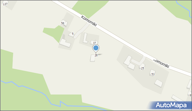 Dąbie, Dąbie, 16, mapa Dąbie