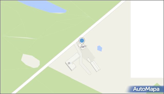 Dąbie Kujawskie, Dąbie Kujawskie, 23A, mapa Dąbie Kujawskie