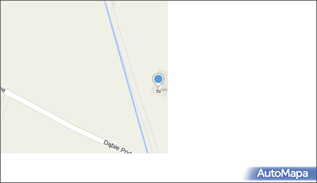 Dąbie Poduchowne, Dąbie Poduchowne, 6a, mapa Dąbie Poduchowne