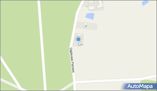 Dąbkowa Parowa, Dąbkowa Parowa, 3, mapa Dąbkowa Parowa