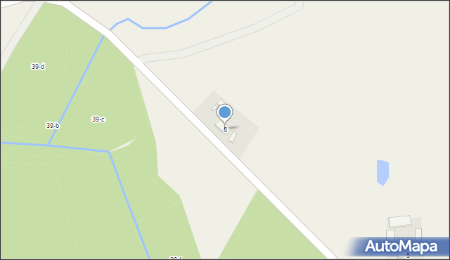 Dąbkowice, Dąbkowice, 6, mapa Dąbkowice