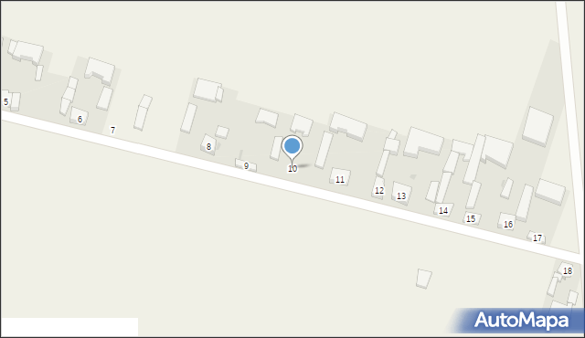 Dąbkowice Dolne, Dąbkowice Dolne, 10, mapa Dąbkowice Dolne