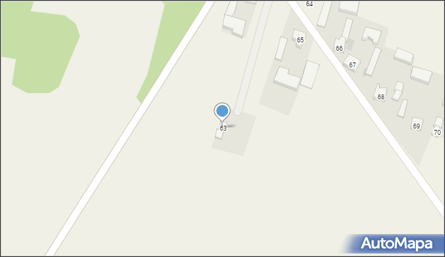 Dąbkowice Dolne, Dąbkowice Dolne, 63, mapa Dąbkowice Dolne