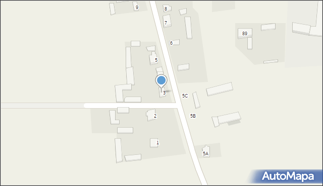 Dąbrowa, Dąbrowa, 3, mapa Dąbrowa