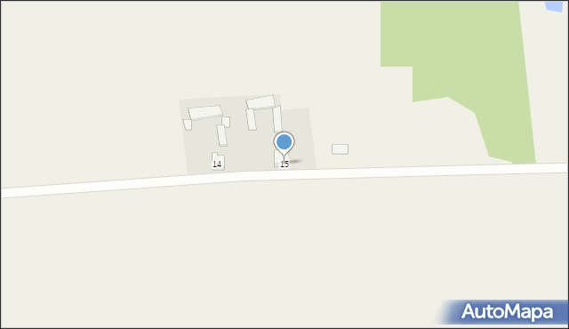 Dąbrowa, Dąbrowa, 15, mapa Dąbrowa