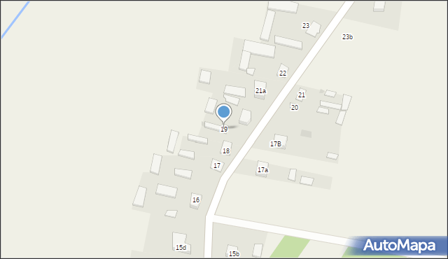 Dąbrowa, Dąbrowa, 19, mapa Dąbrowa