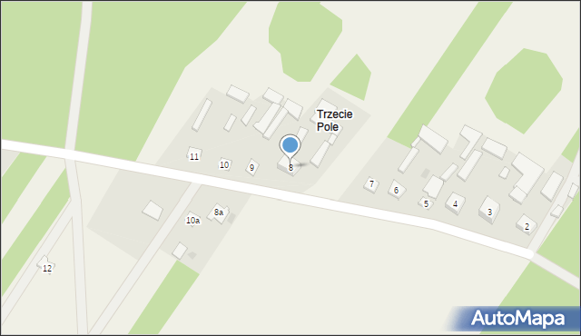 Dąbrowa, Dąbrowa, 8, mapa Dąbrowa