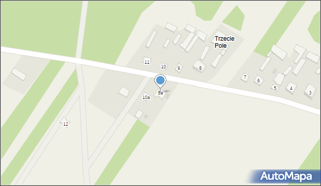 Dąbrowa, Dąbrowa, 8a, mapa Dąbrowa