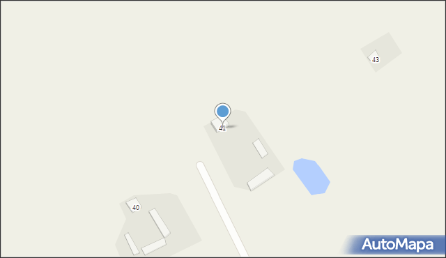 Dąbrowa, Dąbrowa, 41, mapa Dąbrowa