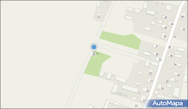 Dąbrowa, Dąbrowa, 31, mapa Dąbrowa