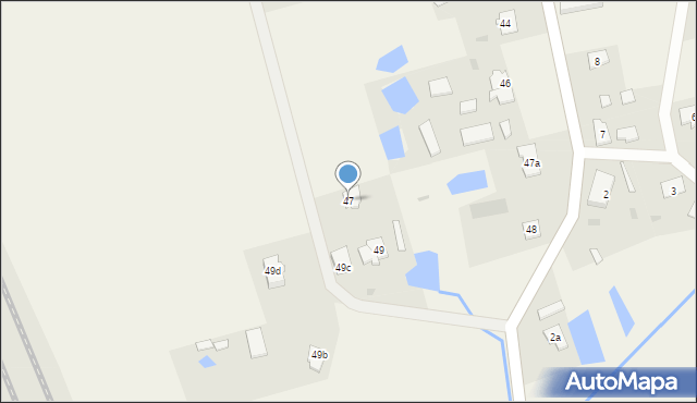 Dąbrowa, Dąbrowa, 47, mapa Dąbrowa