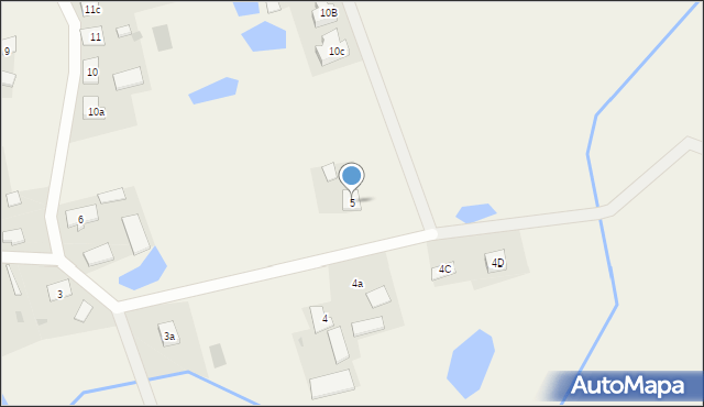 Dąbrowa, Dąbrowa, 5, mapa Dąbrowa