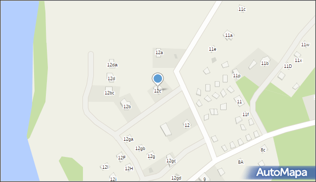 Dąbrowa, Dąbrowa, 12c, mapa Dąbrowa
