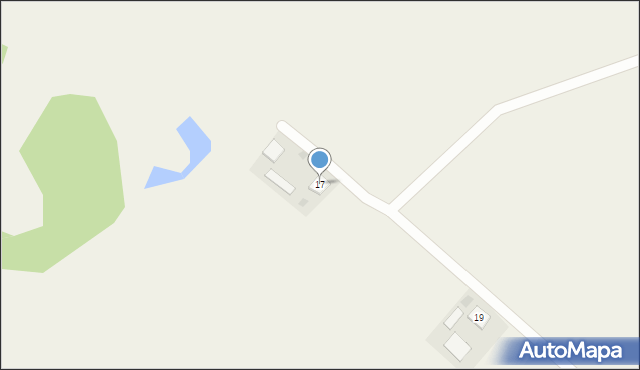 Dąbrowa, Dąbrowa, 17, mapa Dąbrowa