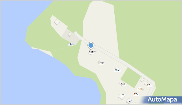 Dąbrowa, Dąbrowa, 28B, mapa Dąbrowa