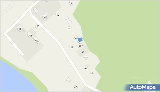 Dąbrowa, Dąbrowa, 46, mapa Dąbrowa