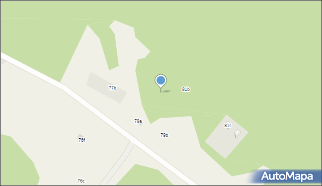 Dąbrowa, Dąbrowa, 81a, mapa Dąbrowa