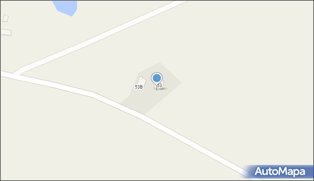 Dąbrowa, Dąbrowa, 53A, mapa Dąbrowa