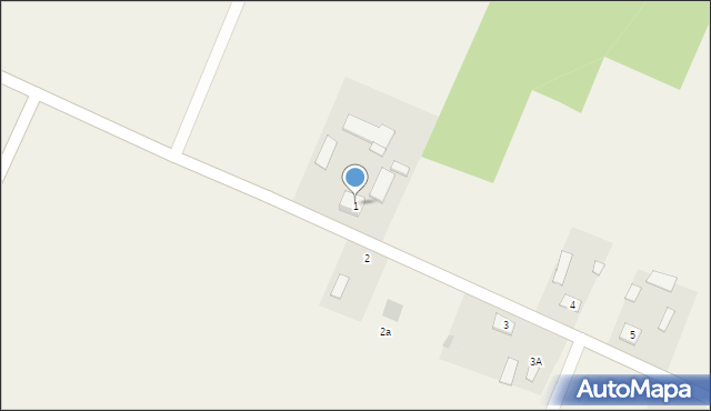 Dąbrowa, Dąbrowa, 1, mapa Dąbrowa