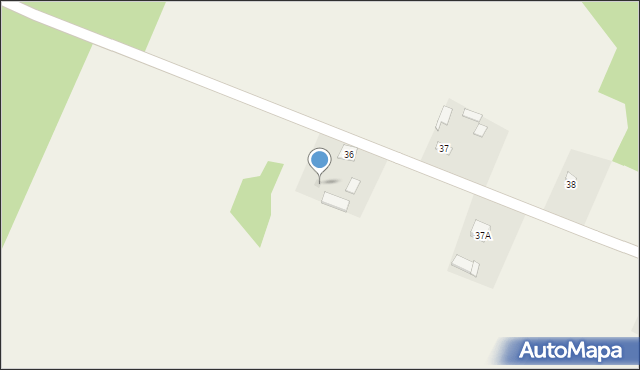 Dąbrowa, Dąbrowa, 36a, mapa Dąbrowa