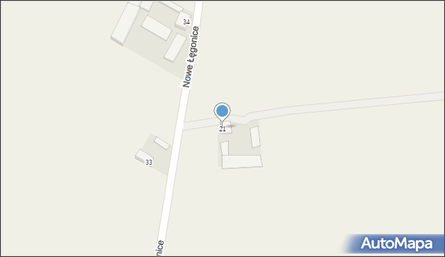 Dąbrowa, Dąbrowa, 21, mapa Dąbrowa