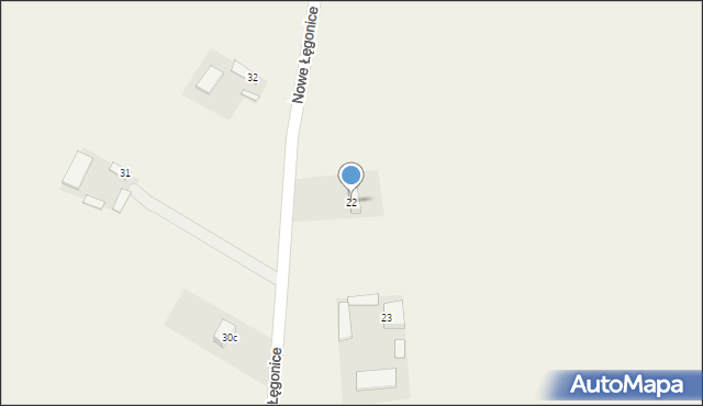 Dąbrowa, Dąbrowa, 22, mapa Dąbrowa