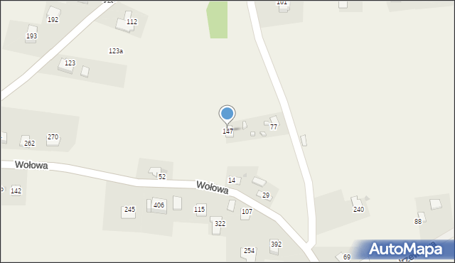 Dąbrowa, Dąbrowa, 147, mapa Dąbrowa