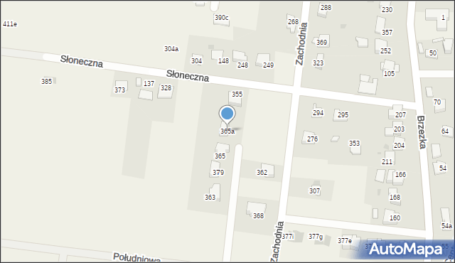 Dąbrowa, Dąbrowa, 365a, mapa Dąbrowa