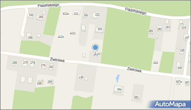 Dąbrowa, Dąbrowa, 371, mapa Dąbrowa