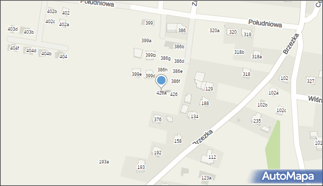 Dąbrowa, Dąbrowa, 426a, mapa Dąbrowa