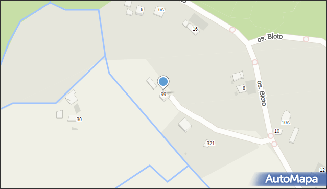 Dąbrowa, Dąbrowa, 99, mapa Dąbrowa