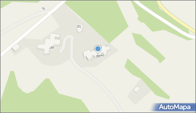 Dąbrowa, Dąbrowa, 200, mapa Dąbrowa