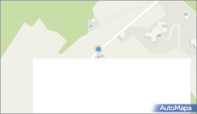 Dąbrowa, Dąbrowa, 21, mapa Dąbrowa