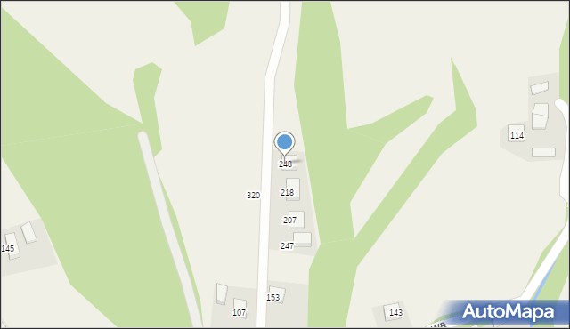 Dąbrowa, Dąbrowa, 248, mapa Dąbrowa