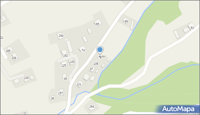 Dąbrowa, Dąbrowa, 78, mapa Dąbrowa