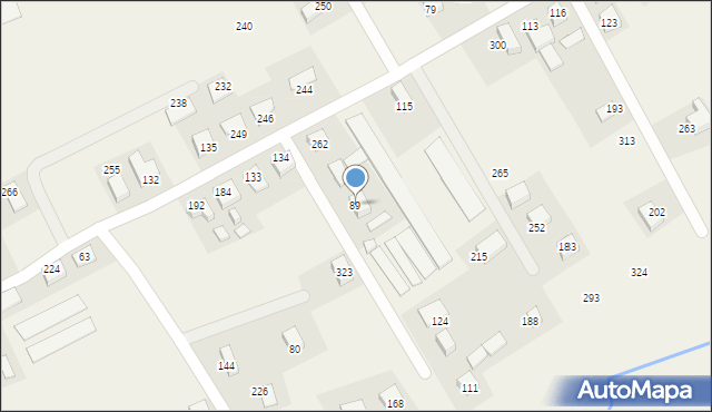 Dąbrowa, Dąbrowa, 89, mapa Dąbrowa
