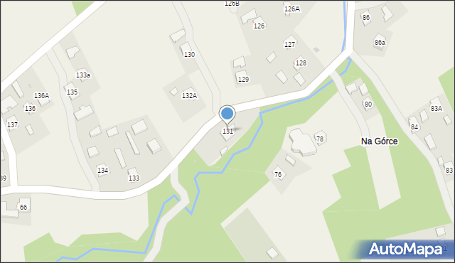 Dąbrowa, Dąbrowa, 131, mapa Dąbrowa