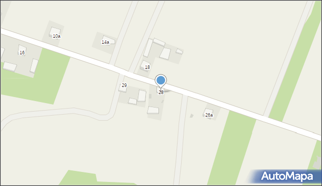 Dąbrowa, Dąbrowa, 28, mapa Dąbrowa