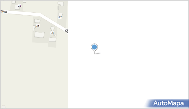Dąbrowa, Dąbrowa, 28a, mapa Dąbrowa