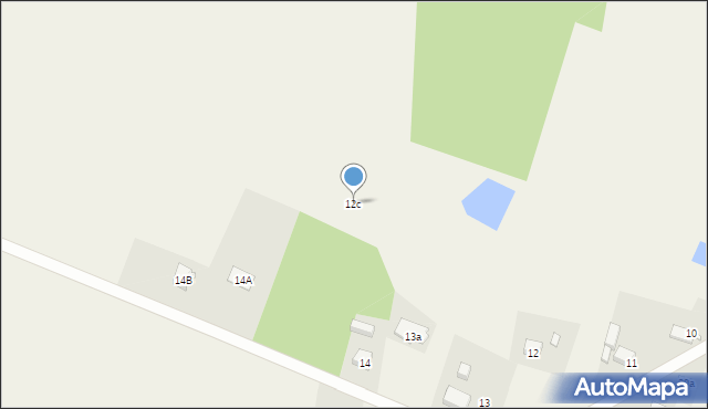 Dąbrowa, Dąbrowa, 12c, mapa Dąbrowa