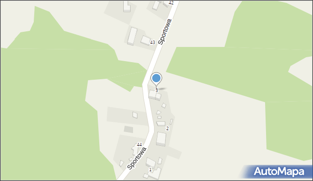 Dąbrowa, Dąbrowa, 3, mapa Dąbrowa