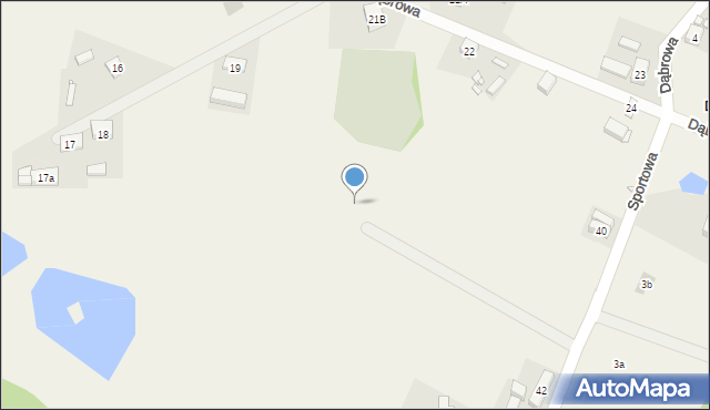 Dąbrowa, Dąbrowa, 41e, mapa Dąbrowa
