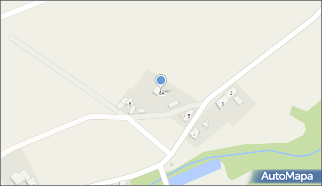 Dąbrowa, Dąbrowa, 6A, mapa Dąbrowa