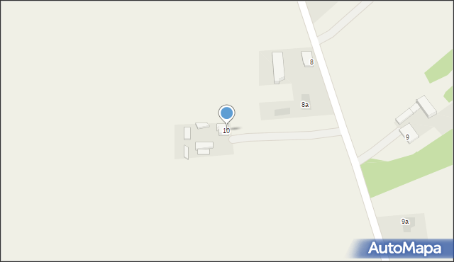 Dąbrowa, Dąbrowa, 10, mapa Dąbrowa