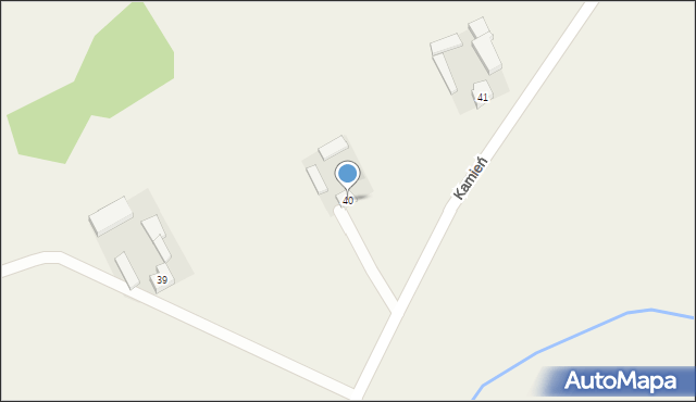 Dąbrowa, Dąbrowa, 40, mapa Dąbrowa